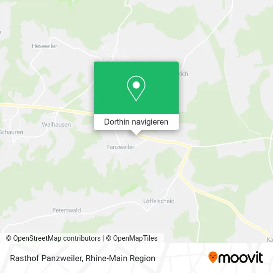 Rasthof Panzweiler Karte