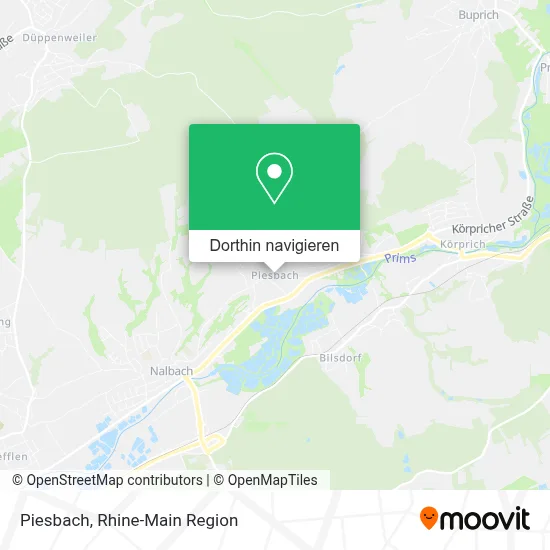 Piesbach Karte
