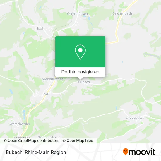 Bubach Karte