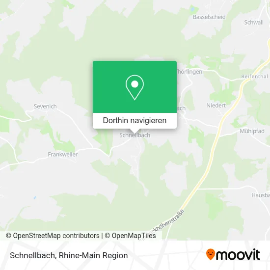 Schnellbach Karte