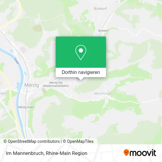 Im Mannenbruch Karte