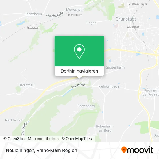 Neuleiningen Karte