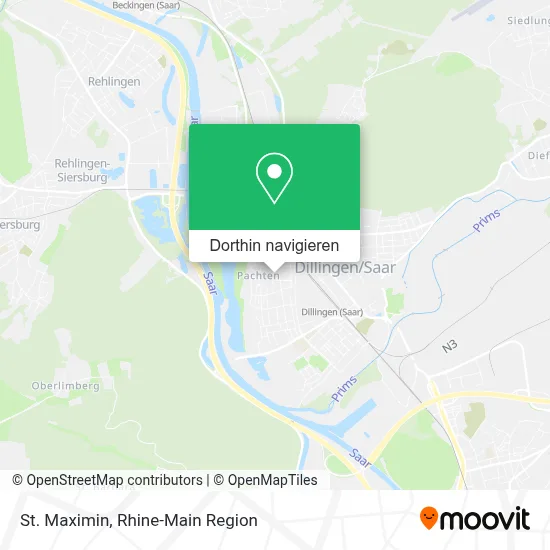 St. Maximin Karte