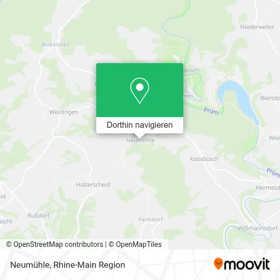 Neumühle Karte
