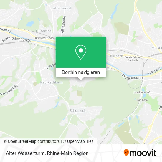 Alter Wasserturm Karte