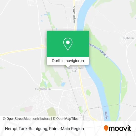 Hempt Tank-Reinigung Karte