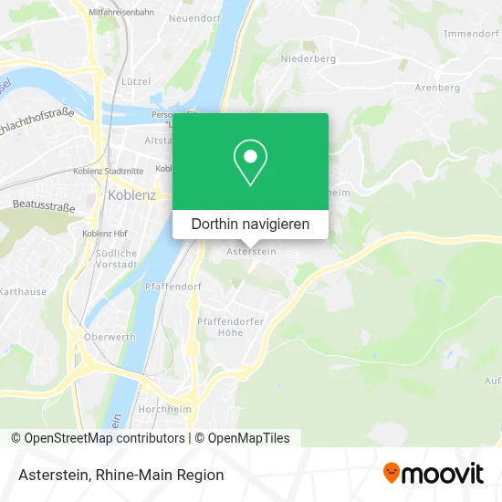 Asterstein Karte