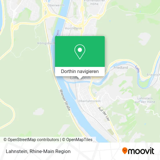 Lahnstein Karte