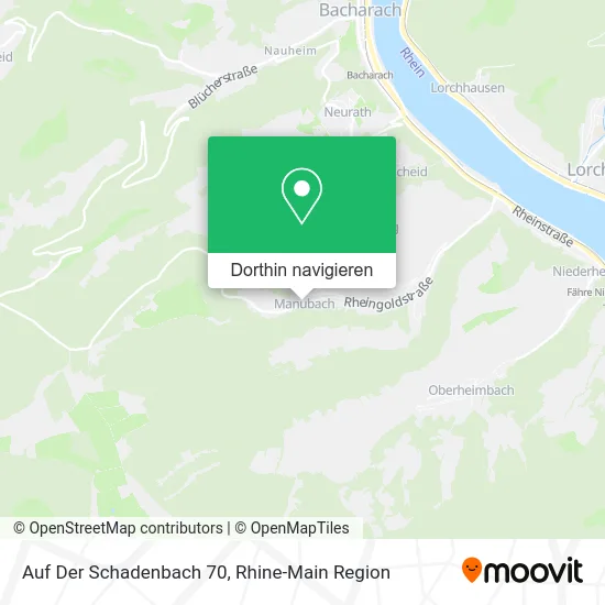 Auf Der Schadenbach 70 Karte