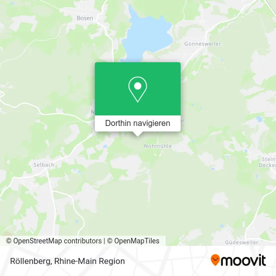 Röllenberg Karte