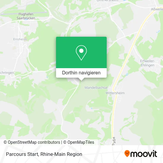 Parcours Start Karte