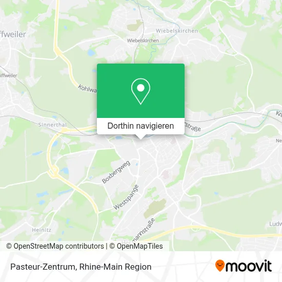 Pasteur-Zentrum Karte