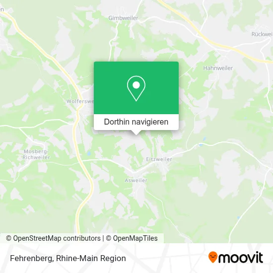 Fehrenberg Karte