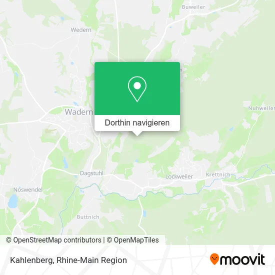 Kahlenberg Karte