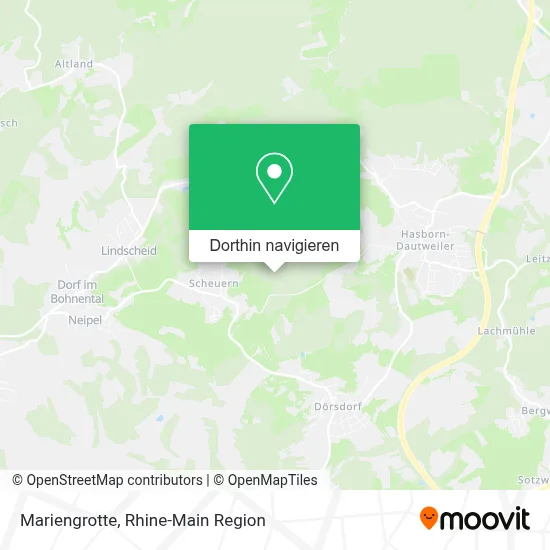 Mariengrotte Karte