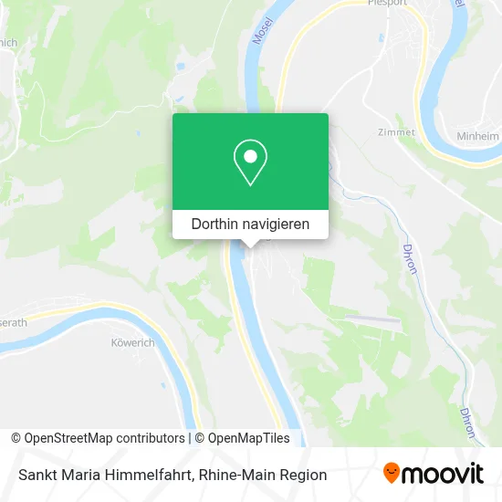 Sankt Maria Himmelfahrt Karte