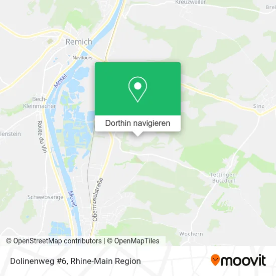 Dolinenweg #6 Karte