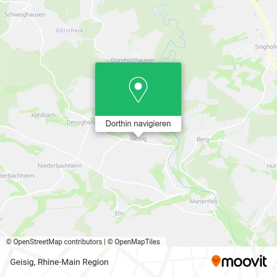 Geisig Karte