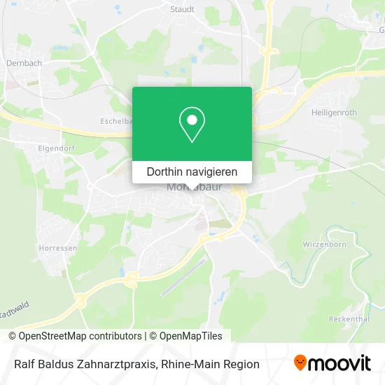 Ralf Baldus Zahnarztpraxis Karte