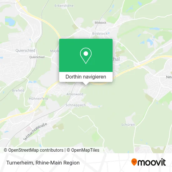 Turnerheim Karte
