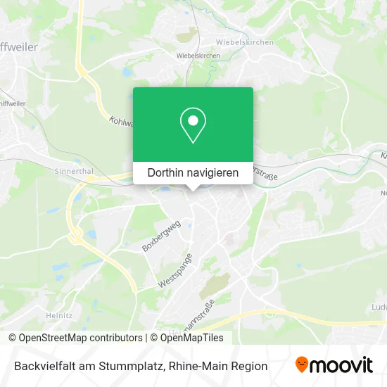 Backvielfalt am Stummplatz Karte