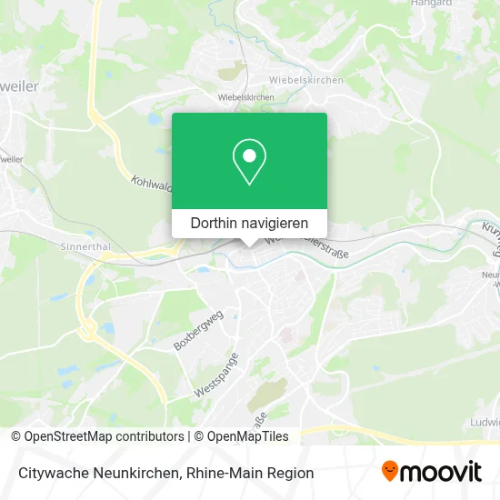 Citywache Neunkirchen Karte