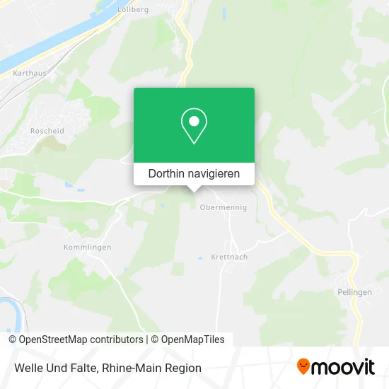 Welle Und Falte Karte