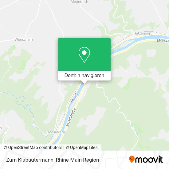Zum Klabautermann Karte