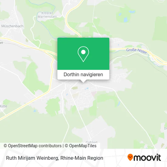 Ruth Mirijam Weinberg Karte