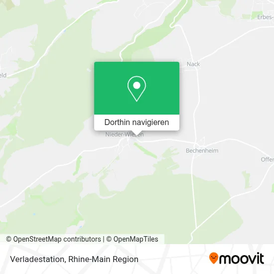 Verladestation Karte