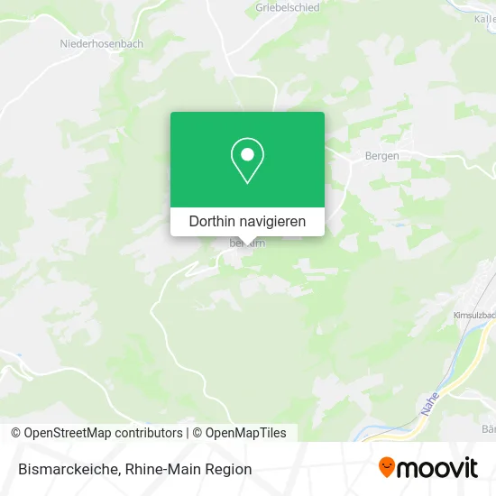 Bismarckeiche Karte