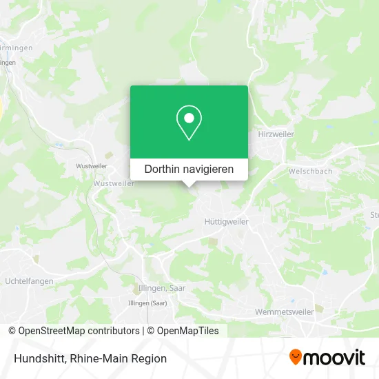 Hundshitt Karte