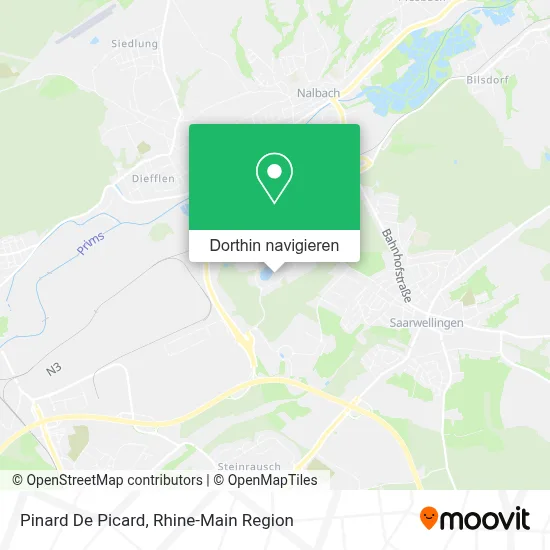 Pinard De Picard Karte