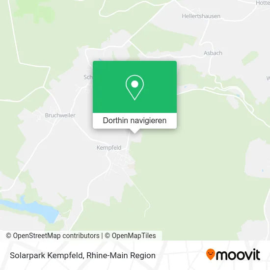 Solarpark Kempfeld Karte