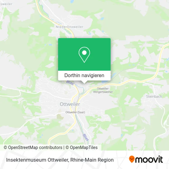 Insektenmuseum Ottweiler Karte