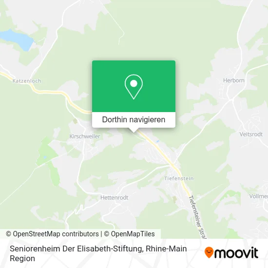 Seniorenheim Der Elisabeth-Stiftung Karte