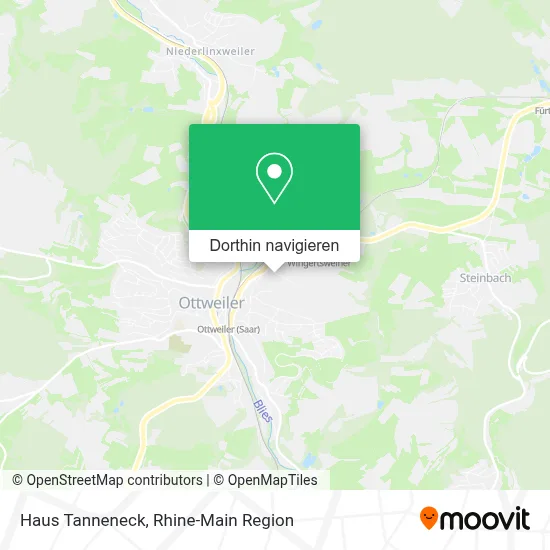 Haus Tanneneck Karte