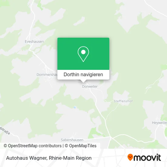 Autohaus Wagner Karte