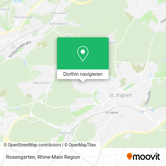 Rosengarten Karte