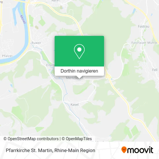 Pfarrkirche St. Martin Karte