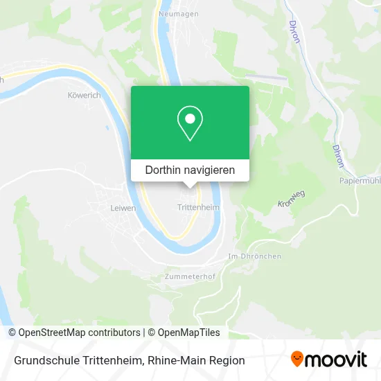 Grundschule Trittenheim Karte