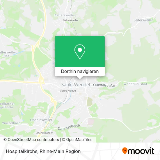 Hospitalkirche Karte