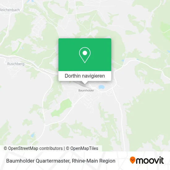 Baumholder Quartermaster Karte