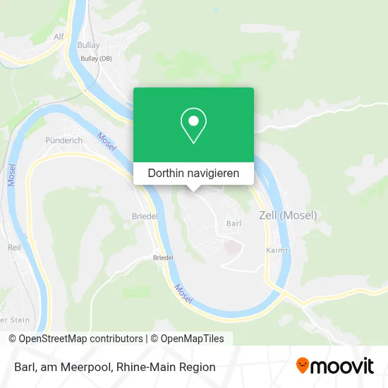 Barl, am Meerpool Karte