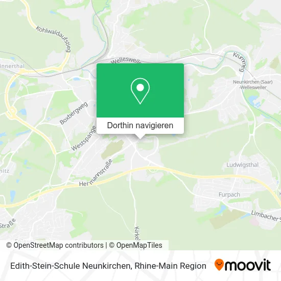 Edith-Stein-Schule Neunkirchen Karte
