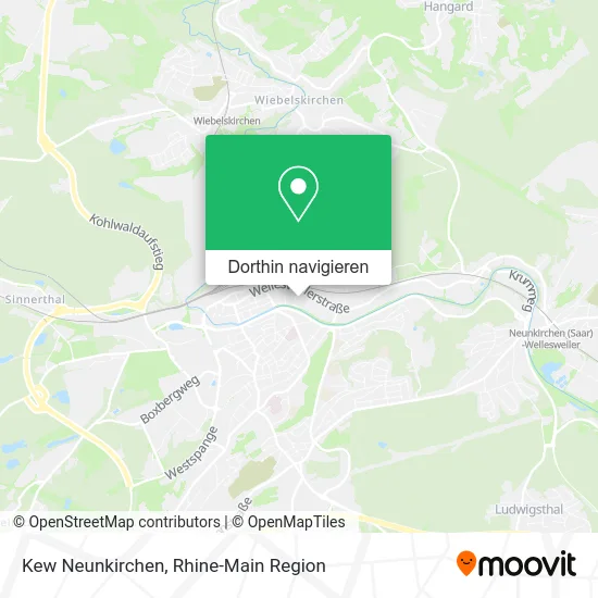 Kew Neunkirchen Karte