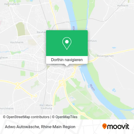 Adwo Autowäsche Karte
