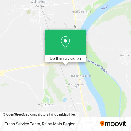 Trans Service Team Karte