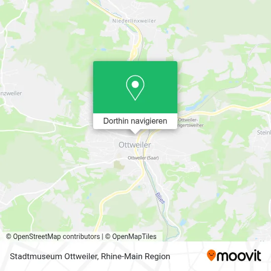 Stadtmuseum Ottweiler Karte