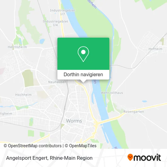 Angelsport Engert Karte